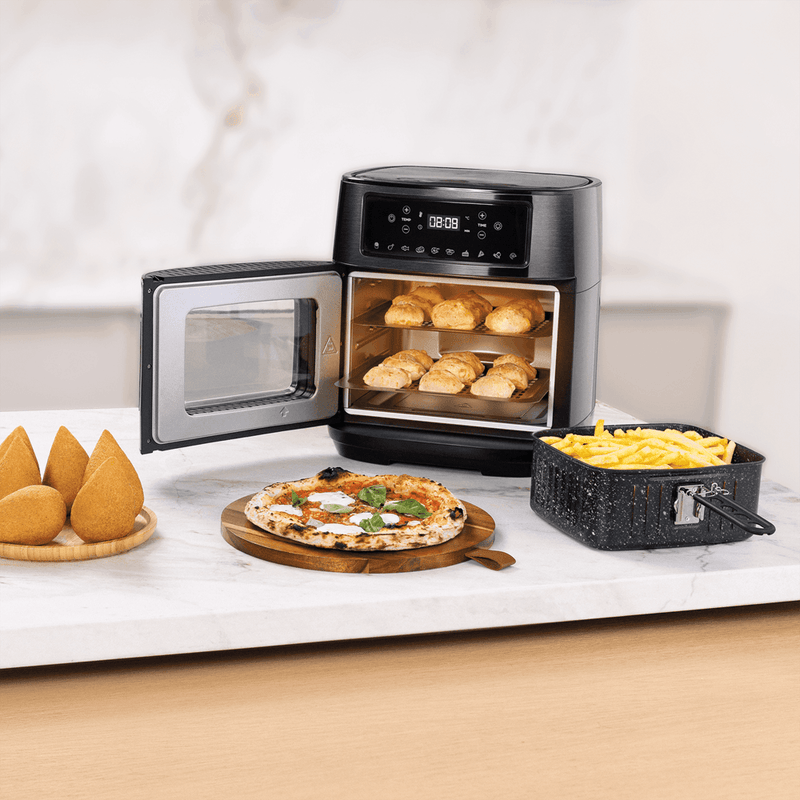 Fritadeira Elétrica WAP AirFry OVEN DIGITAL BLACK WAOD2 12L