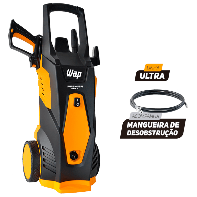 Desobstruidora de Alta Pressão 1800W 2000PSI WAP Premier Ultra 2600