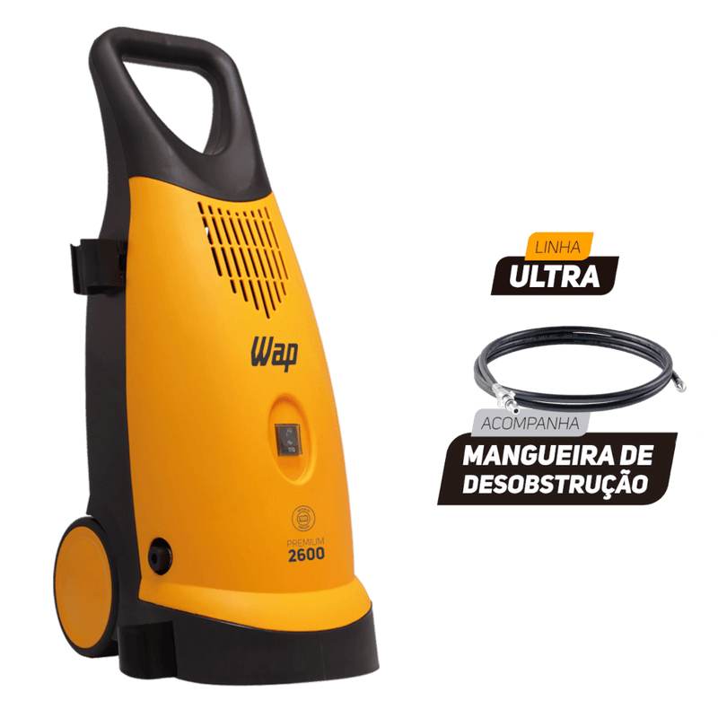 Desobstruidora de Alta Pressão 1900W 2400PSI WAP Premium Ultra 2600