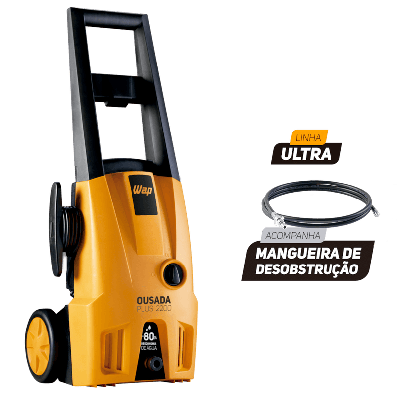 Desobstruidora de Alta Pressão 1500W 1750PSI WAP Ousada Plus Ultra 2200