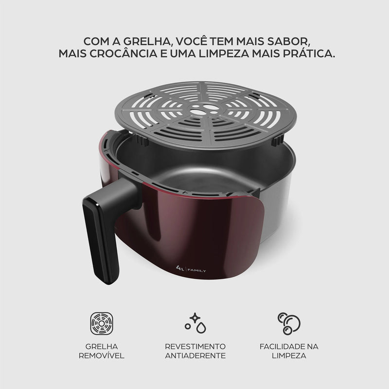 Fritadeira Elétrica WAP Family 4L WAFF2-V