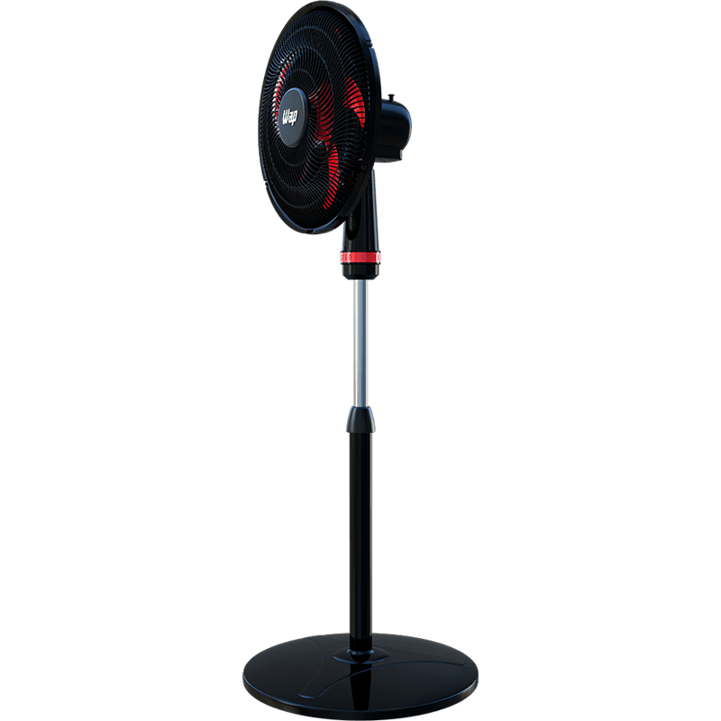 Ventilador 50 cm 5 Pás WAP Rajada Turbo W130 de Coluna Vermelho